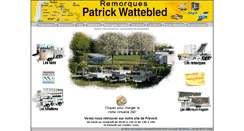 Desktop Screenshot of patrick-wattebled.fr
